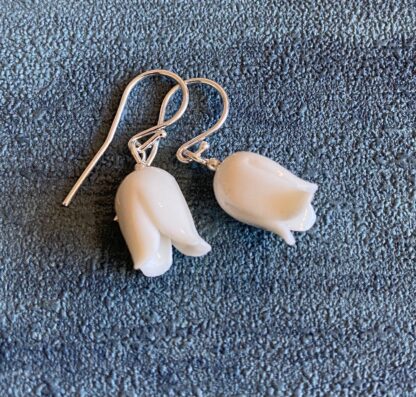 Harebell  Porcelain Earrings - Image 2