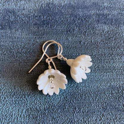 Bell Daisy Porcelain Earrings