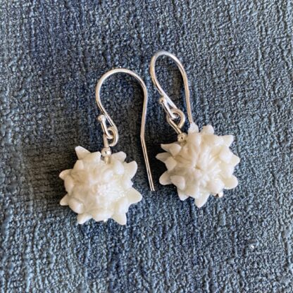 Protea Porcelain Earrings - Image 2