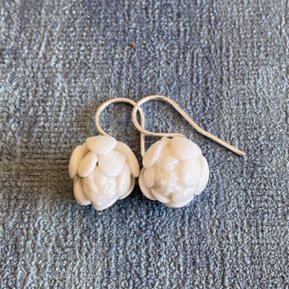 Blushing Bride Porcelain Earrings