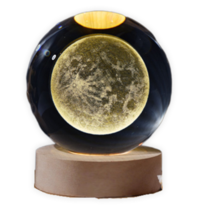 Crystal Ball “Moon” Night Light